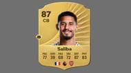 William Saliba is a trusted pillar of the Arsenal Defense (Image via EA Sports)